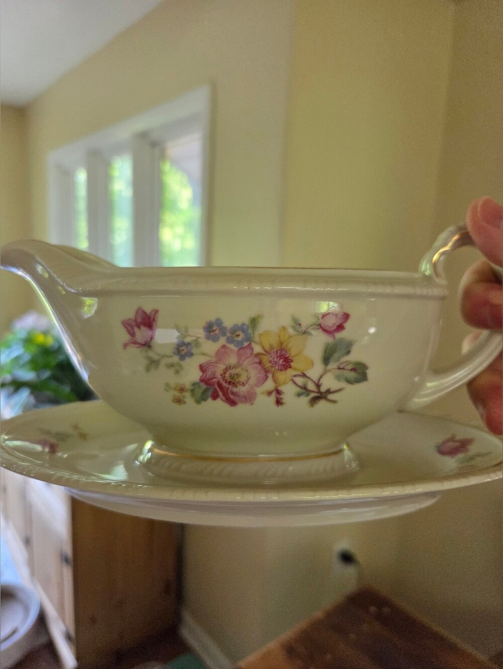 Vintage Schönwald Gravy Boat Germany U.S. ZONE Rare
